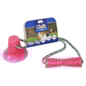 Brinquedo Club Pet Bite Toy Com Ventosa Rosa