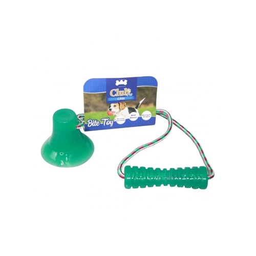 Brinquedo Club Pet Bite Toy Com Ventosa Verde