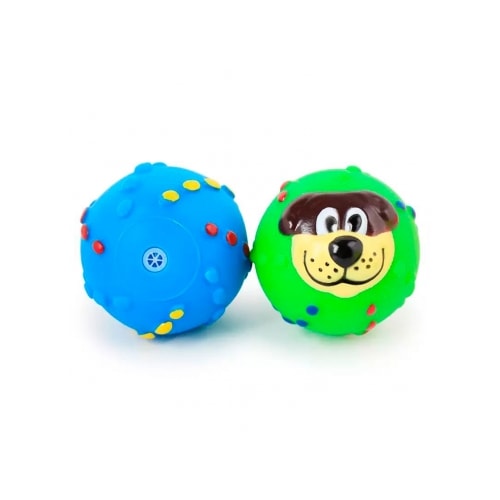 Brinquedo Club Pet Bola Cara Cachorro