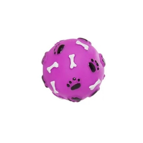 Brinquedo Club Pet Bola Osso Pata Com Bolinha Cravejada