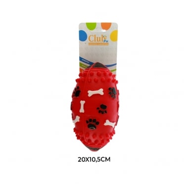 Brinquedo Club Pet Bola Pata Futebol Americano
