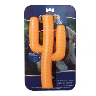 Brinquedo Club Pet Texas Cactos Ultra Resistente Grande