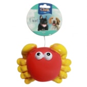 Brinquedo Club Pet Vinil Caranguejo