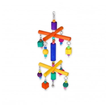 Brinquedo Golden Pets Madeira Cross Colorido