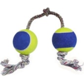 Brinquedo LCM Dental Bone B com 2 Bolas de Tênis e Corda