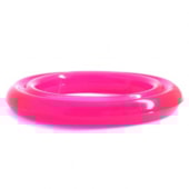 Brinquedo Lilopety Aro Mordedor Rosa Mini