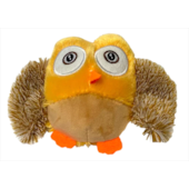 Brinquedo Napi Pelúcia Coruja Bege