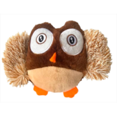 Brinquedo Napi Pelúcia Coruja Marrom