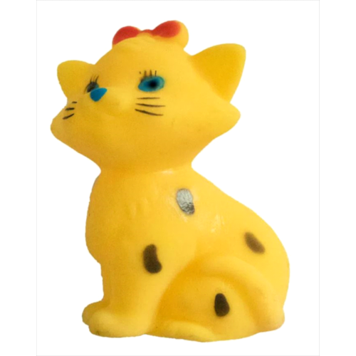 Brinquedo Napi Vinil Gatinho com Laço