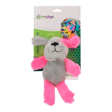 Brinquedo Petmart Pelúcia Cachorro Rosa