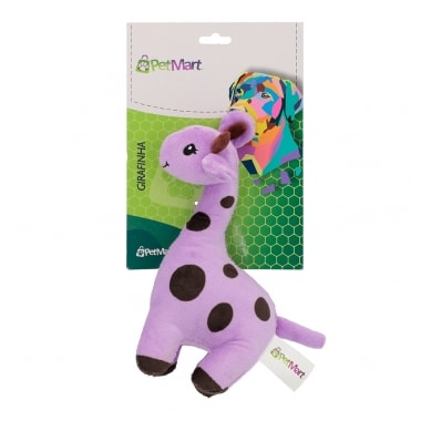Brinquedo Petmart Pelúcia Girafa