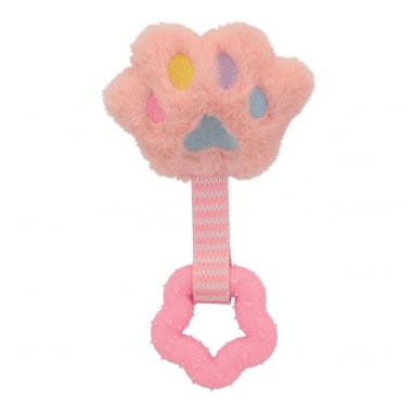 Brinquedo Petmart Pelúcia Patinha com Mordedor Rosa