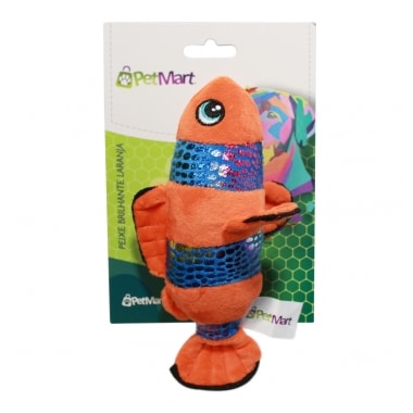 Brinquedo Petmart Pelúcia Peixe Elétrico