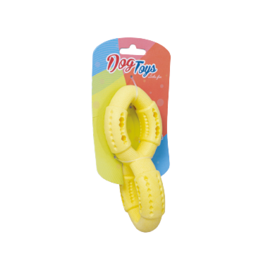 Brinquedo Savana Anel Torcido Amarelo