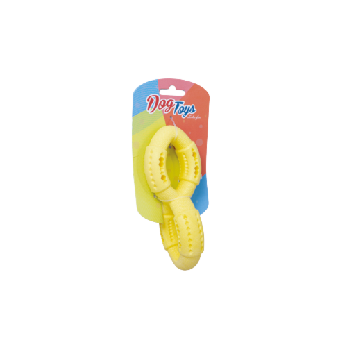 Brinquedo Savana Anel Torcido Amarelo