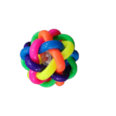 Brinquedo Savana Bola Colorida com Sino Pequena