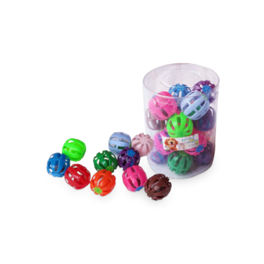 Brinquedo Savana Bola com Guizo Gatos