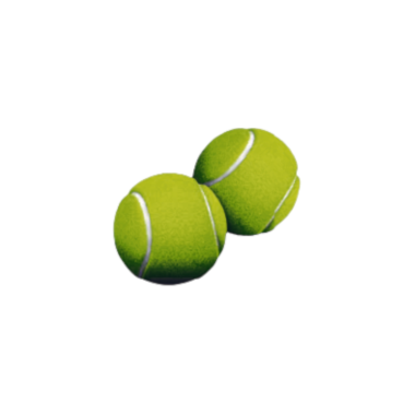 Brinquedo Savana Bola de Tênis com 2 unidades
