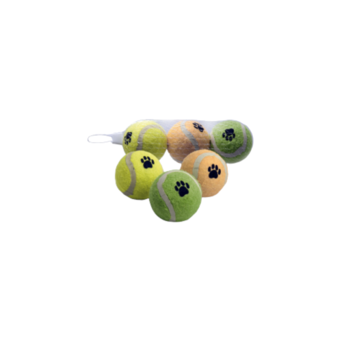 Brinquedo Savana Bola de Tênis Kit com 3 unidades