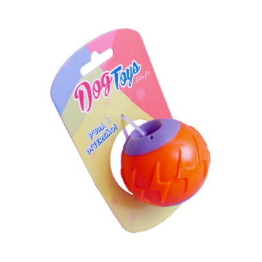 Brinquedo Savana Bola Laranja com Cinza
