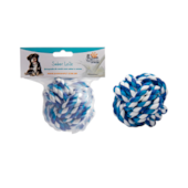 Brinquedo Savana Corda Bola Azul - Leite