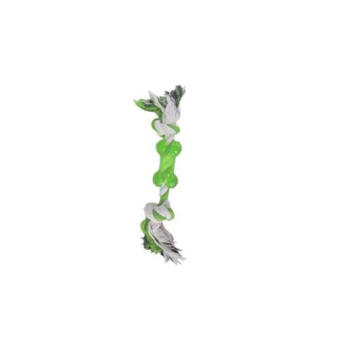 Brinquedo Savana Corda com Ossinho Verde