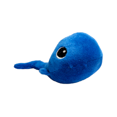 Brinquedo Savana Pelúcia Baleia Azul
