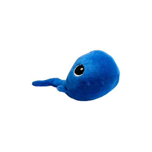 Brinquedo Savana Pelúcia Baleia Azul