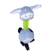 Brinquedo Savana Pelúcia Burrinho com Mordedor