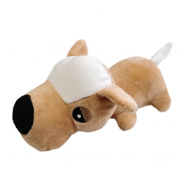 Brinquedo Savana Pelúcia Cachorro Bege