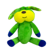 Brinquedo Savana Pelúcia Coelho Verde