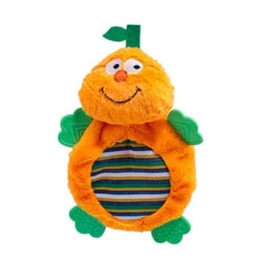 Brinquedo Savana Pelúcia Fruta Feliz com Mordedor