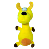 Brinquedo Savana Pelúcia Girafa Amarela