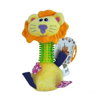 Brinquedo Savana Pelúcia Leãozinho com Mordedor