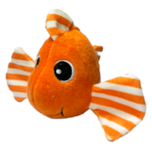Brinquedo Savana Pelúcia Peixe Laranja