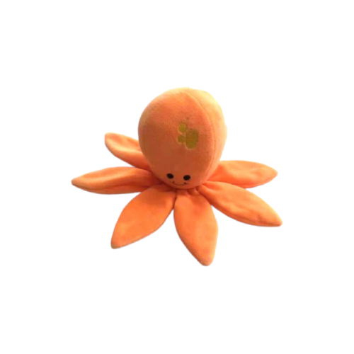 Brinquedo Savana Pelúcia Polvo Laranja