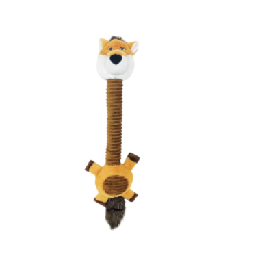 Brinquedo Savana Pelúcia Raposa Long Neck com Apito