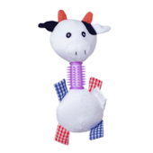 Brinquedo Savana Pelúcia Vaca com Mordedor