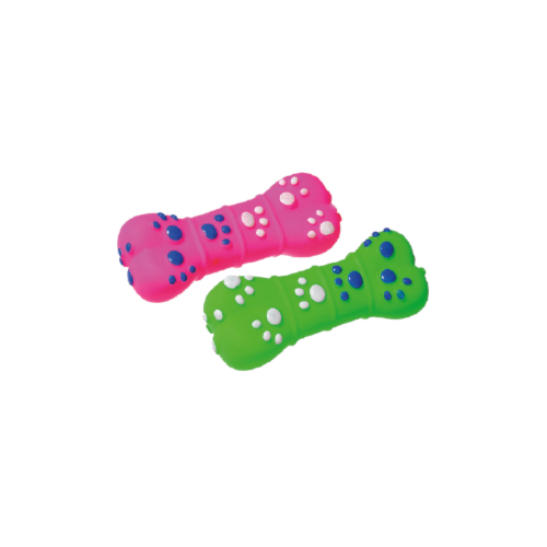 Brinquedo Savana Vinil Osso Grande Cores Diversas