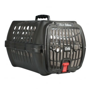 Caixa de Transporte Club Pet Best Colors Preto N1