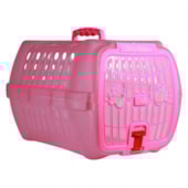 Caixa de Transporte Club Pet Best Colors Rosa N1