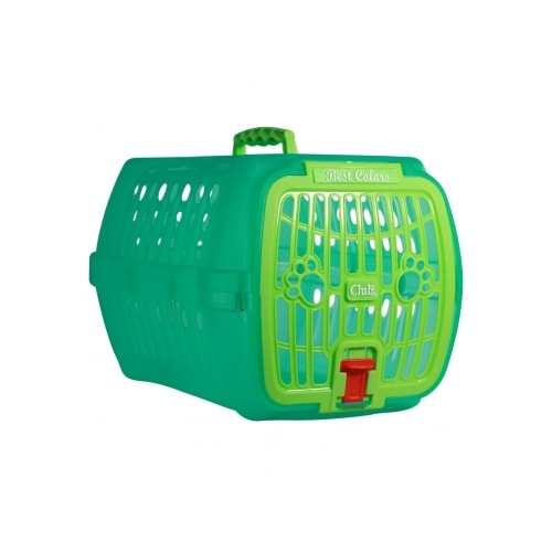 Caixa de Transporte Club Pet Best Colors Verde N1