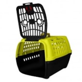 Caixa de Transporte Club Pet Confort Amarelo N1