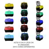 Caixa de Transporte Club Pet Confort N1 - Kit 10 unidades