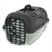 Caixa de Transporte Plast Pet Panther sem Bebedouro Preto N4
