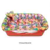 Cama Club Pet com Colchonete Confort Coração