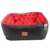 Cama Club Pet Courino e Pelúcia Joaninha N3