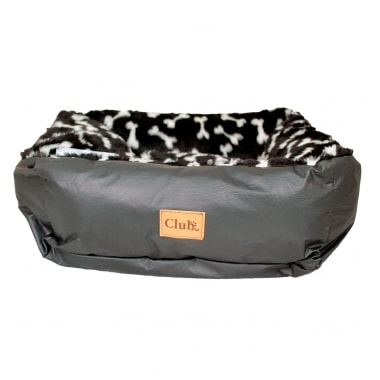 Cama Club Pet Courino Pelúcia Osso N2