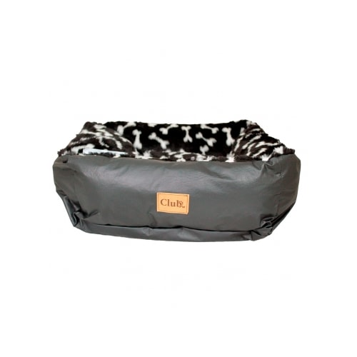 Cama Club Pet Courino Pelúcia Osso N2