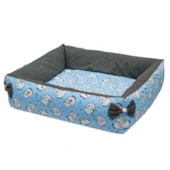 Cama Club Pet Luxo Tricoline Quadrada com Zíper Grande